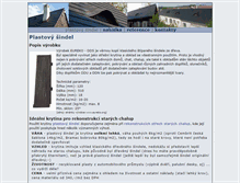 Tablet Screenshot of plastovy-sindel.cz